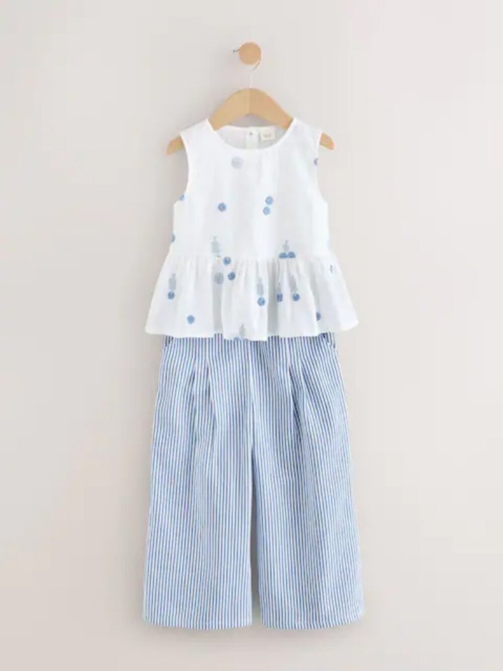 Next Embroidered Blouse & Pant Set (6/7) - NWT